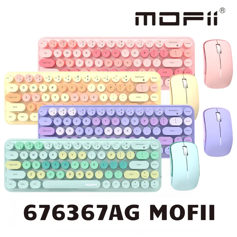 Bàn phím và chuột không dây 2.4Ghz MOFII SMK676367AG